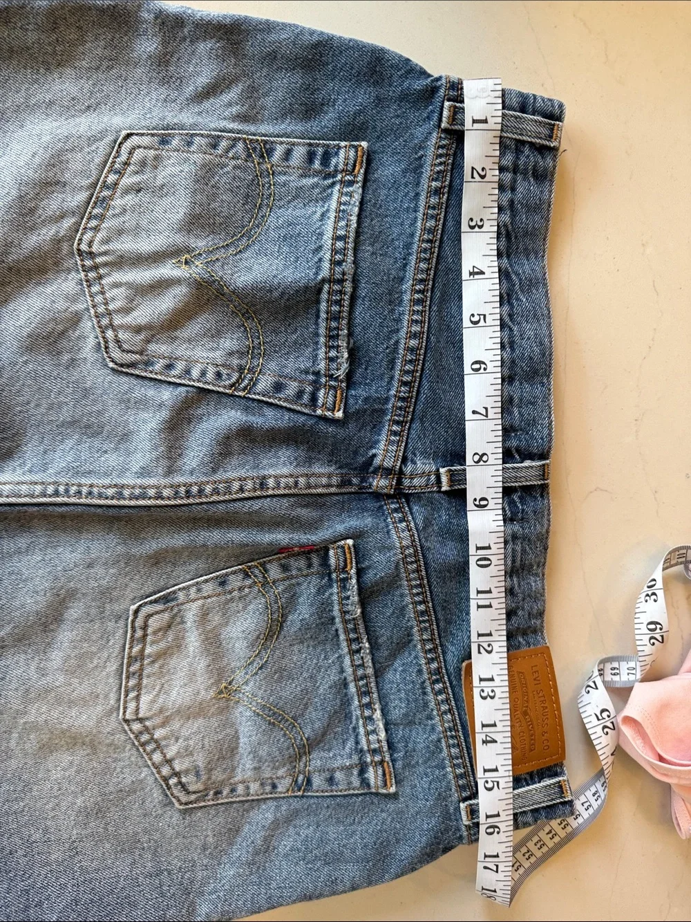 Levi’s  Icon Denim Button-Front Mini Skirt - Light Blue Wash 28